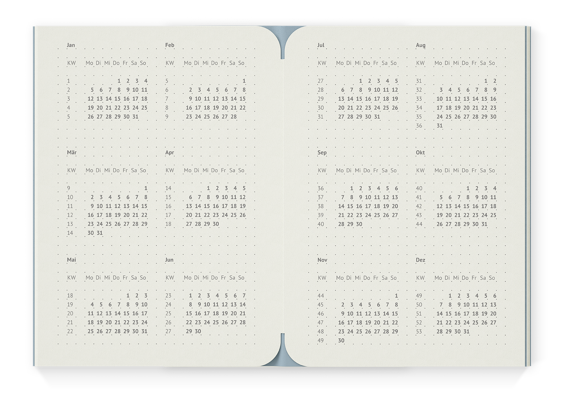 Kalender 2027
