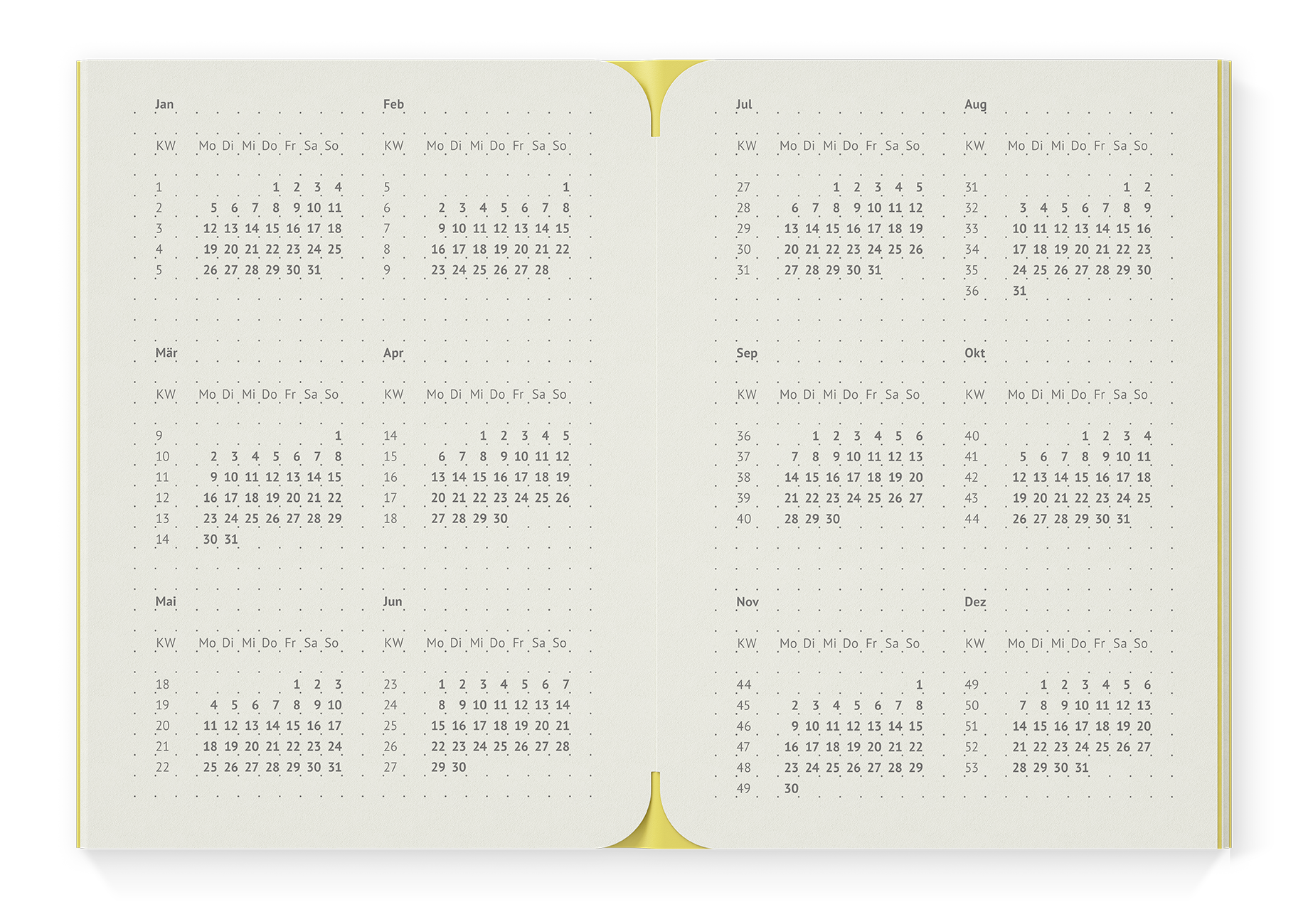 Kalender 2027