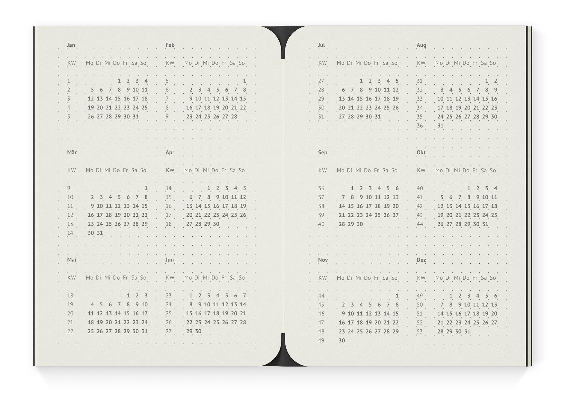 Kalender 2027